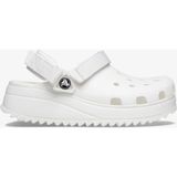 Crocs Kadın Classic Hiker Clog Platform Terlik Beyaz Düz Topuk ile Rahat Adımlar