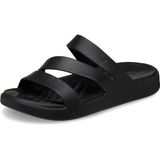 Crocs Kadın Getaway Strappy Sandalet, Siyah, 38-39 EU