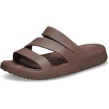 Crocs Kadın Getaway Strappy Sandalet, yermantarı, 37/38 EU