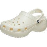 Crocs Kadın Klasik Platform Takunya, tebeşir, 37/38 EU