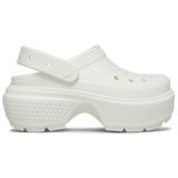 Crocs Kadın Stomp Clog Slip-on Ayakkabı, Tebeşir, 9 Women/7 Men