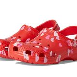 Crocs Klasik Clog unisex-çocuk takunya, Gri: kırmızı, 34/35 EU