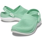 Crocs Literide 360 Kadın Günlük Terlik Yeşil Renk Nefes Alabilir Malzeme Konforlu Kullanım - 02-Yeşil