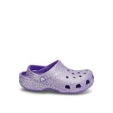 Crocs Mor Kız Çocuk Plaj Terliği 212561-Classic Fantasy Glitter Clog