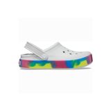 Crocs Off Court Glitter Band Clog K 209714-1FS Atmosphere Gri Çok Renkli Çocuk Terlik