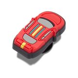 Crocs Red Racecar Unisex Jibbitz, Tek Ebat, 10009846