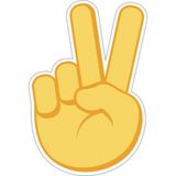 Crocs Renkli Sarı Jibbitz Peace Hand Sign Kadınlar İçin Kişiselleştirilebilir Aksesuar