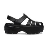 Crocs Stomp Fısherman Kadın Sandalet 209938-001 209938-001 Siyah Siyah