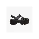 Crocs Stomp Fisherman Sandal 209938-001 Siyah Kadın Sandalet