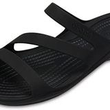 Crocs Swiftwater Sandal W Kadın Terlik Black/Black 36-37