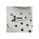 Crocs Terlik Süsü Ve Aksesuarı , Çanta Süsü – Jibbitz 3D Camp Yazılı Üçgen Bayrak Görsel Logo Aksesuar