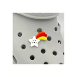 Crocs Terlik Süsü Ve Aksesuarı , Çanta Süsü – Jibbitz 3D Kuyruklı Yıldız Logo Aksesuar