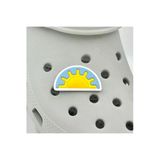 Crocs Terlik Süsü Ve Aksesuarı , Çanta Süsü – Jibbitz Yarım Güneş Figür Aksesuar