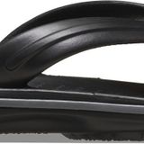 Crocs Üniseks Crocband Flip Parmak Arası Terlik, Siyah arduvaz grisi, 35.5/37 EU