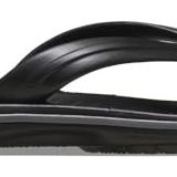 Crocs Üniseks Crocband Flip Parmak Arası Terlik, Siyah arduvaz grisi, 41 EU