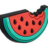 Crocs Uniseks-Yetişkin Jibbitz Ayakkabı Tılsımları - Sevimli Meyve Ayakkabısı Tılsımı Tekler, Çocuklar, Gençler ve Yetişkinler için Yiyecek Tılsımları, Karpuz, One Size