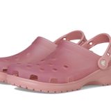 Crocs Uniseks-Yetişkin Klasik Buzlu Takunya, Rozet, 11 Women/9 Men