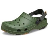 Crocs Uniseks-Yetişkin Klasik Tüm Arazi Takunyaları, Ordu Yeşili, 11 Women/9 Men