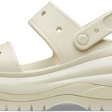 Crocs Uniseks-Yetişkin Mega Crush Sandalet, Kemik, 37/38 EU