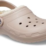 Crocs Unisex Classic Lined Clog Sandalet, Mushroom/Bone, 39-40
