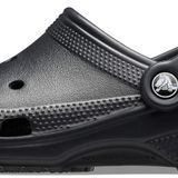 Crocs Unisex Classic Lined Kauçuk Sandalet, 42-43, 203591-060, Siyah, Unisex Yetişkin