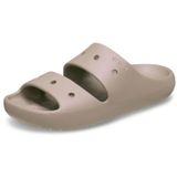 Crocs Unisex Classic V2 sandalet, Boz kahverengi, 38/39 EU