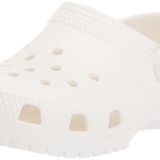 Crocs Unisex Çocuk Classic Clog K/T Terlik, White, 30/31 EU