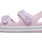 Crocs Unisex Çocuk Crocband Cruiser Sandal K/T Ballerina/Lavender Terlik, Ballerina/Lavender, 33/34 EU
