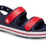 Crocs Unisex Çocuk Crocband Cruiser Sandal K/T Navy/Varsity Red Terlik, Navy/Varsity Red, 28/29 EU