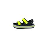 Crocs Unisex Çocuk Crocband Cruiser Sandal K/T Slate Grey/Acidity Terlik, Slate Grey/Acidity, 30/31 EU