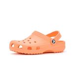 Crocs Unisex Çocuk Klasik Clog Ahşap Ayakkabı, Electric Sunstone, 29/30 EU