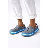 Crocs Unisex Crocband Classic Unisex Terlik Sandalet Gri Beyaz Siyah