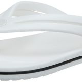 Crocs Unisex Crocband Parmak Arası Terlik, Beyaz, M5W7