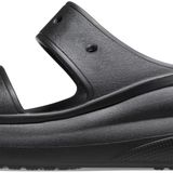 Crocs Unisex Klasik Crush Sandalet, Siyah, 39/40 EU