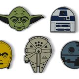 Crocs Unisex Star Wars 5'li paket ayakkabı askısı, çok renkli, Çok renkli
