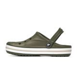 Crocs Unisex Yetişkin Bayaband Clog Army Green/Cobblestone Terlik, Army Green/Cobblestone, 43/44 EU