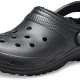 Crocs Unisex Yetişkin Classic Lined Clog Sandalet Black/Black 37-38 EU