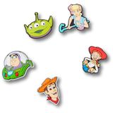 Crocs Unisex yetişkin Disney, 5 adet, Jibbitz ayakkabı askısı, Toy Story