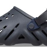 Crocs Unisex Yetişkin Echo Slide Sandalet, Fırtına, 8 Women/6 Men