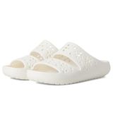 Crocs Unisex Yetişkin Klasik 2.0 Sandalet, Tebeşir, 8 Women/6 Men