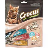 Crocus 30x15 gr 30'lu Karışık Krema Kedi Ödülü