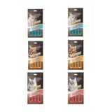 Crocus Karışık Krema Kedi Ödülü 4X15GR x 6 Adet