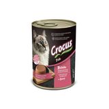 Crocus Kedi Yaş Maması Kuzulu 400 G