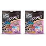 Crocus Multipack 6 Çeşit Krema Kedi Ödülü 30X15Gr (2 paketi)