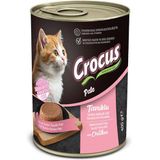 Crocus Pate Kitten Tavuk Etli Yavru 400 gr Kedi Konservesi