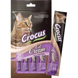 Crocus Somon Ve Karides Krema Ek Besin Takviyesi Kedi Ödülü 4x15 Gr