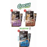Crocus Tom&Jerry Somon Karides/Yengeç/Karides Krema Kedi Ödülü 4X15Gr (9 Paket)