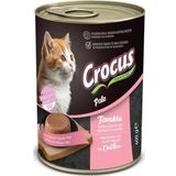 Crocus Yavru Tavuklu Pate 400 gr Yaş Kedi Mama