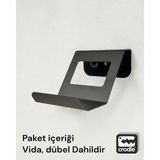Crodle 1 Adet Duvara Monte Edilebilen Ps5 Ps4 Xbox Joystick Controller Tutucu Gamepad Stand Gaming Aksesuar - Siyah