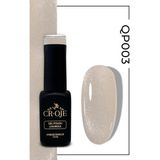 Croje Kalıcı Oje Inci Tanecikli Manyetik Cat Eye / Kedi Gözü- QP003 (12 Ml) - Gri